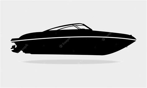 speed boat silhouette|powerboat silhouette.